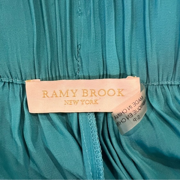 Ramy Brook Austin Shorts Lightweight Butterfly in Lagoon Blue Teal Small - Picture 12 of 14